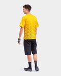 ALÉ jersey de manga corta - OFF ROAD - MTB VISUAL - amarillo
