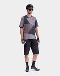 ALÉ jersey de manga corta - OFF ROAD - MTB SWEDISH CAMO - gris