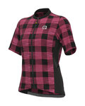 ALÉ jersey de manga corta - OFF ROAD - GRAVEL SCOTTISH LADY - rosa