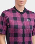 ALÉ jersey de manga corta - OFF ROAD - GRAVEL SCOTTISH LADY - rosa