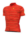 ALÉ jersey de manga corta - SOLID STEP - rojo