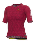 ALÉ jersey de manga corta - R-EV1  VELOCITY LADY - granate