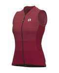ALÉ maillot sin mangas - SOLID LEVEL LADY - granate