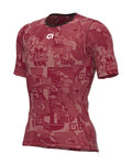 ALÉ Camiseta de manga corta - INTIMO BREAK - granate