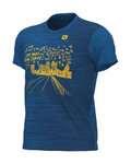 ALÉ jersey de manga corta - OFF ROAD - GRAVEL AWAY - azul