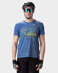 ALÉ jersey de manga corta - OFF ROAD - GRAVEL AWAY - azul
