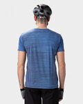 ALÉ jersey de manga corta - OFF ROAD - GRAVEL AWAY - azul