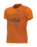 ALÉ jersey de manga corta - OFF ROAD - GRAVEL AWAY - naranja