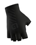 ALÉ guantes de dedos cortos - ASPHALT - negro