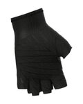 ALÉ guantes de dedos cortos - ASPHALT - negro