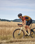 ALÉ jersey de manga corta - EARTH OFF ROAD - GRAVEL - amarillo