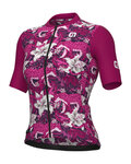 ALÉ jersey de manga corta - HIBISCUS PR-E - púrpura