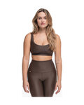 ATHLEEYA sujetador - COMFORT MATTE - marrón