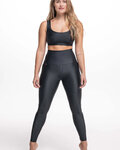ATHLEEYA polainas - ESSENTIAL MATTE - negro