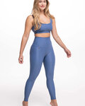 ATHLEEYA polainas - ESSENTIAL MATTE - azul