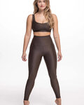 ATHLEEYA polainas - ESSENTIAL MATTE - marrón