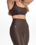 ATHLEEYA polainas - ESSENTIAL MATTE - marrón