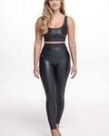ATHLEEYA polainas - ESSENTIAL SHINE - negro
