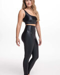 ATHLEEYA polainas - ESSENTIAL SHINE - negro