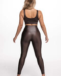 ATHLEEYA polainas - ESSENTIAL SHINE - marrón