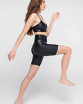 ATHLEEYA polainas - FASHION BIKER SHINE - negro