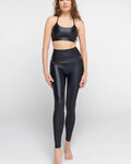 ATHLEEYA polainas - FASHION SHINE - negro