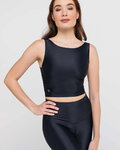 ATHLEEYA top - URBAN TANK - negro