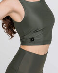 ATHLEEYA top - URBAN TANK - verde
