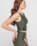 ATHLEEYA top - URBAN TANK - verde