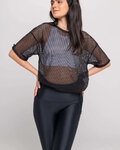 ATHLEEYA top - MOVE IT - negro