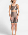 ATHLEEYA polainas - COFFEE BIKER SHINE - beige