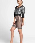 ATHLEEYA polainas - COFFEE BIKER SHINE - beige
