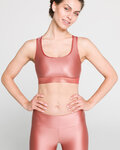 ATHLEEYA sujetador - BURN IT SHINE - bronce