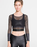 ATHLEEYA top - GROOVE IT - negro