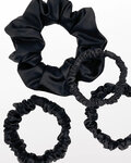 ATHLEEYA elásticos para el pelo - SCRUNCHIE SET - negro