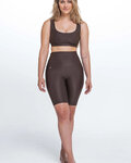ATHLEEYA pantalones cortos sin tirantes - ESSENTIAL - marrón