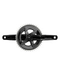 SRAM manivelas con convertidor - RIVAL D1 QUARQ ROAD POWER METER DUB 160 48-35 - negro