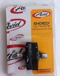 SRAM Soporte de disco de freno - ULTIMATE CROSS BRAKE PAD  - negro