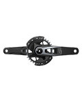 SRAM manivelas con convertidor - X0 EAGLE Q174 CL55 DUB 165mm - negro