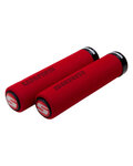SRAM empuñaduras - LOCKING GRIPS 129 mm - rojo