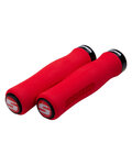 SRAM empuñaduras - LOCKING GRIPS 129 mm - rojo