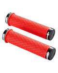 SRAM empuñaduras - DH SILICONE LOCKING  - rojo