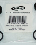 SRAM Kit de reparación de pinzas de freno - DISC BRAKE CALIPER PISTON KIT 2-21mm - negro