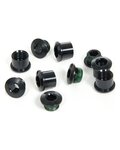SRAM juego de tornillos - CHAINRING BOLT KIT 5x2 M8.5X7 / M8.5X5 - negro