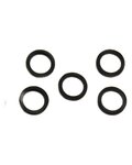 SRAM juego de tornillos - CRANK CHAINRING NUT SPACER KIT 2mm - negro