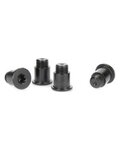 SRAM juego de tornillos - CRANK CHAINRING BOLT KIT 4-ARM FORCE 2X 107 - negro