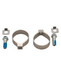 SRAM manguito - SHIFTER CLAMP KIT RED - plateado