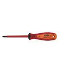 UNIOR destornillador - SCREWDRIVER  VDE TBI PH0 x 60 - rojo