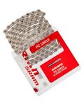 SRAM cadena - PC 1091R HOLLOWPIN - plateado/negro