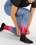 SPORTFUL polainas - APEX - azul claro/rojo